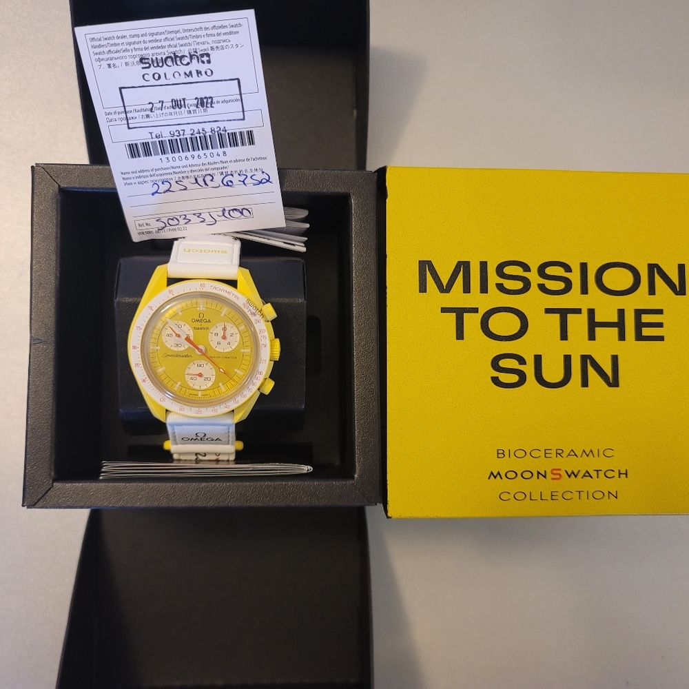 OMEGA SWATCH MISSION TO THE SUN